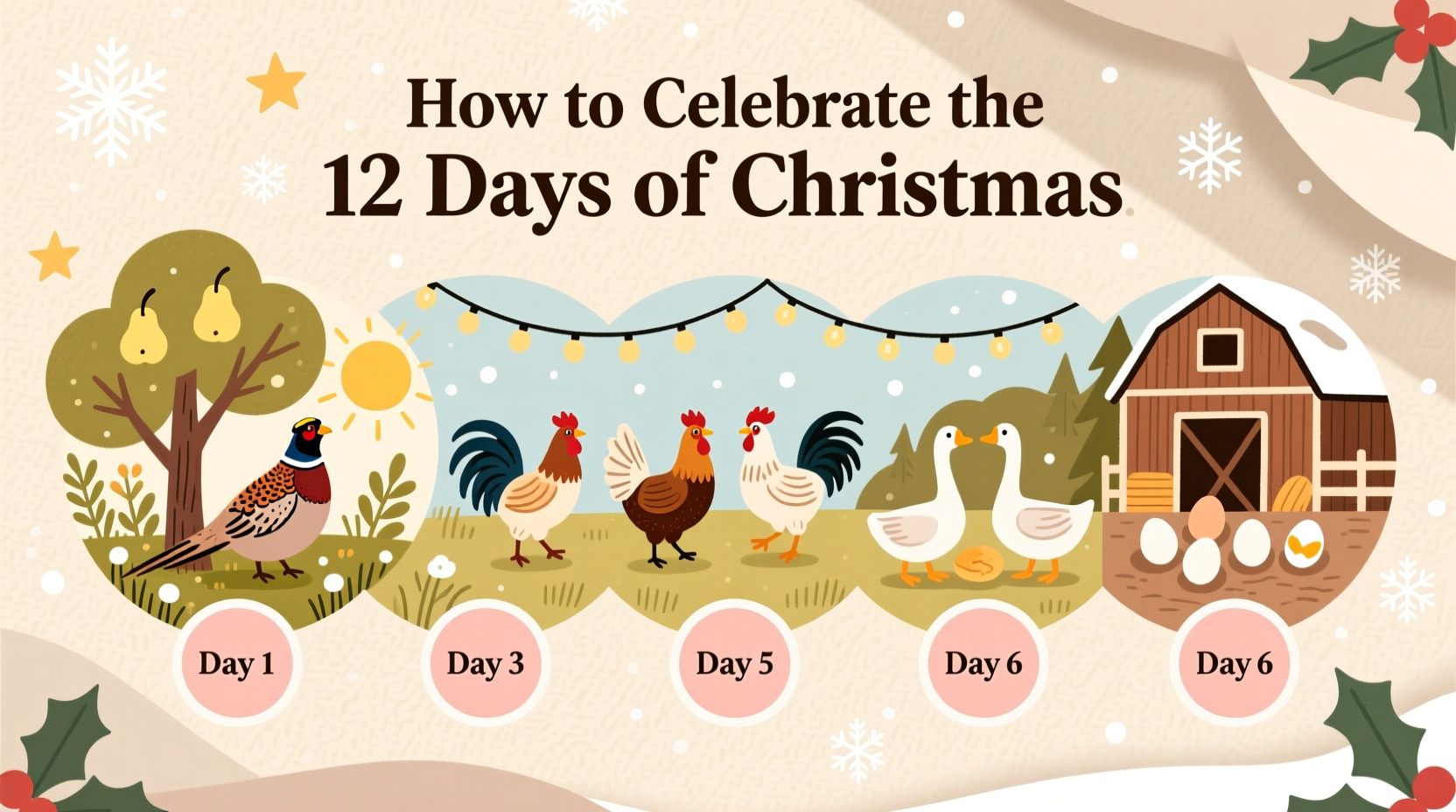 how to celebrate the 12 days of christmas