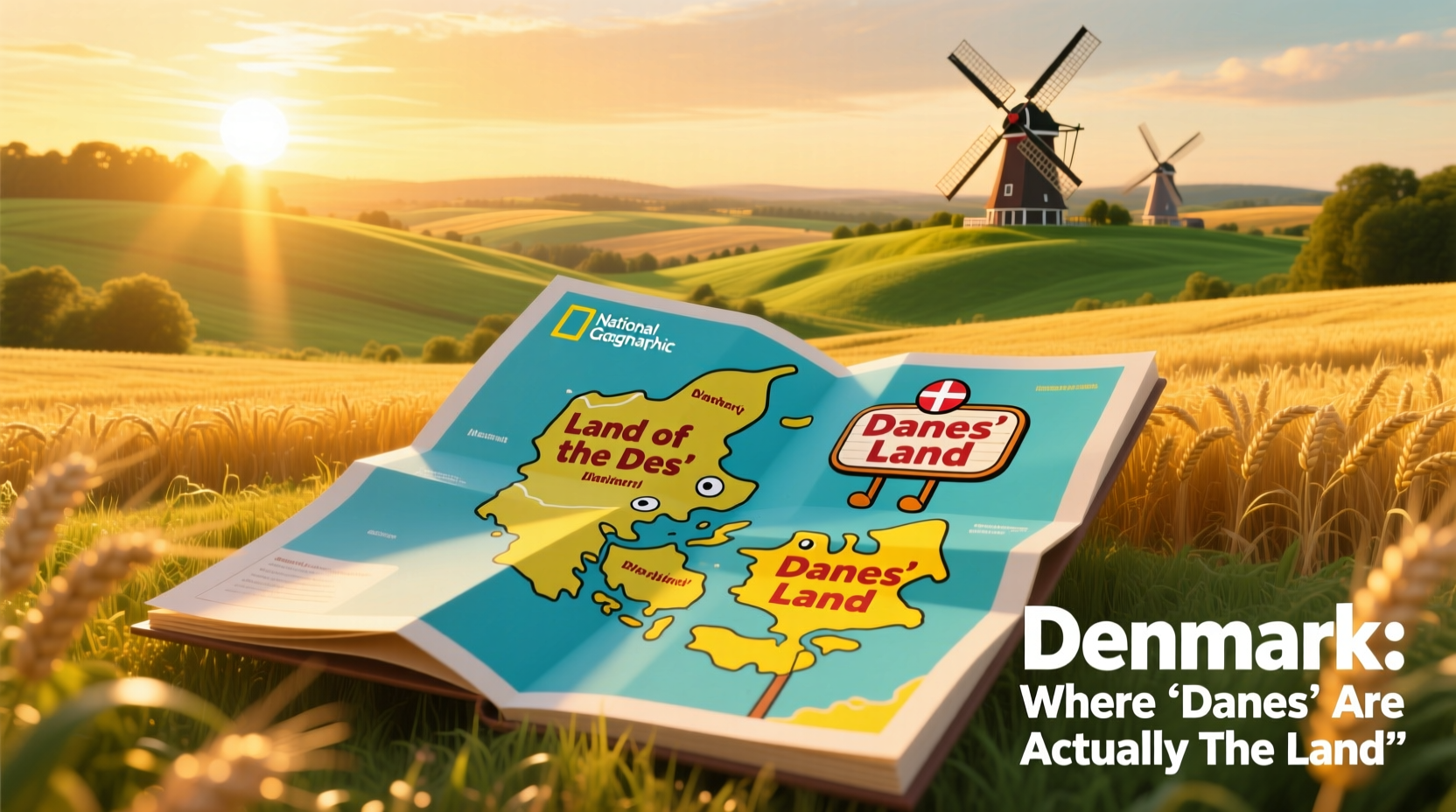 Map Shows Hilarious Literal Translations of Places in Denmark: A Budget Traveler’s Guide