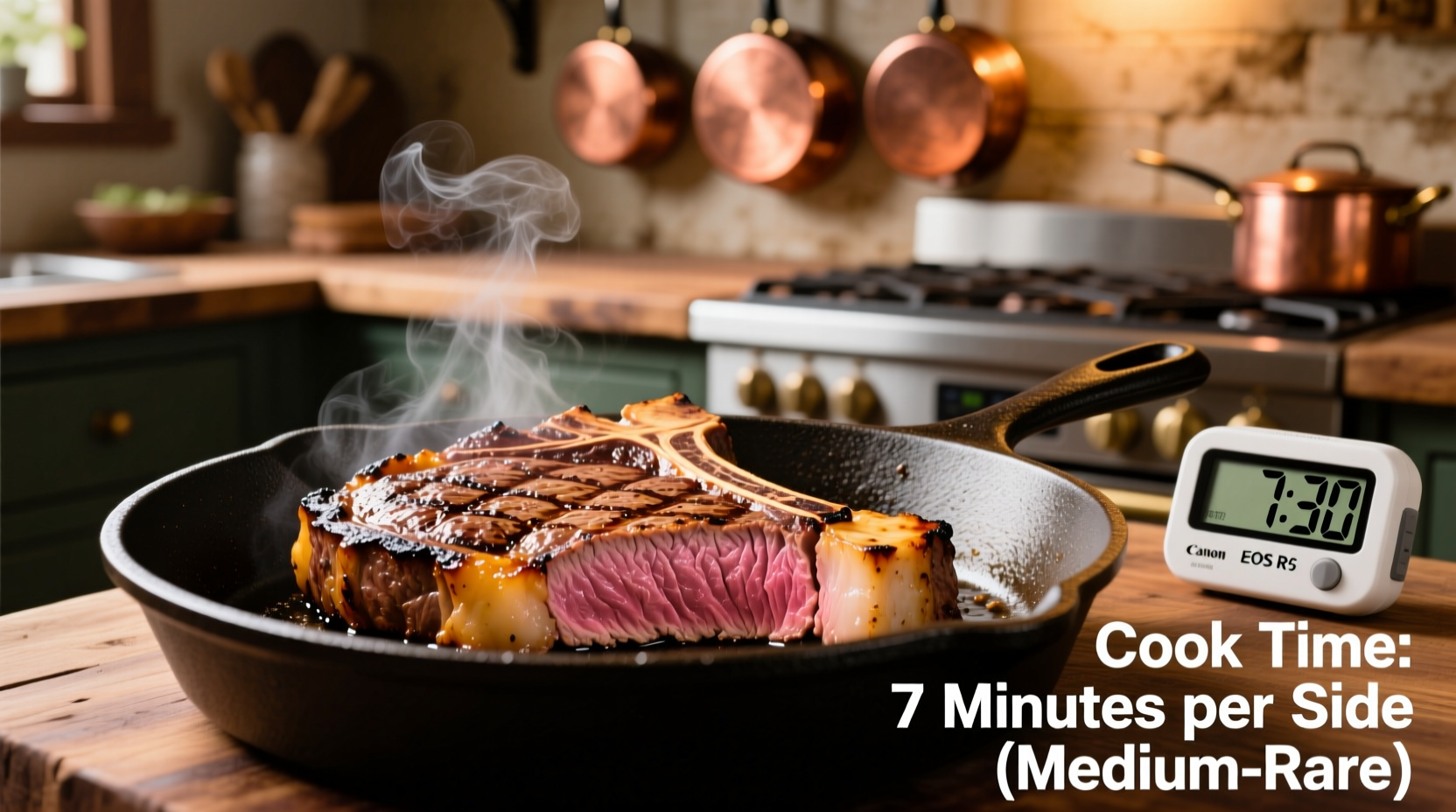 how long to cook ribeye