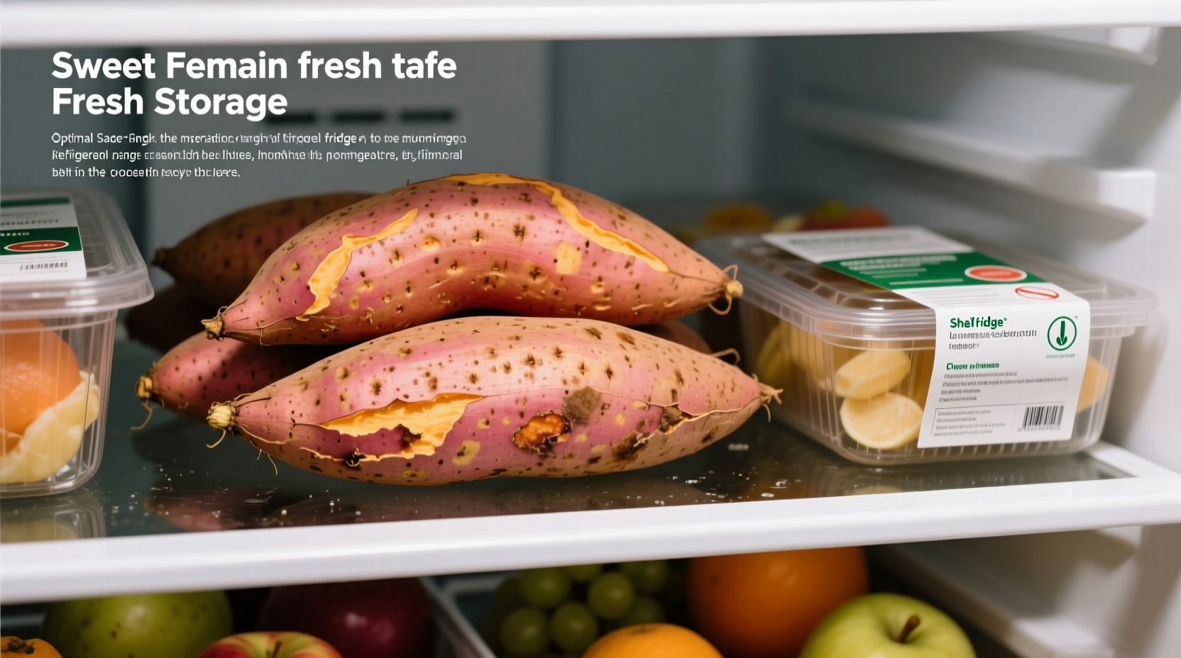 how long is sweet potato good for in the fridge