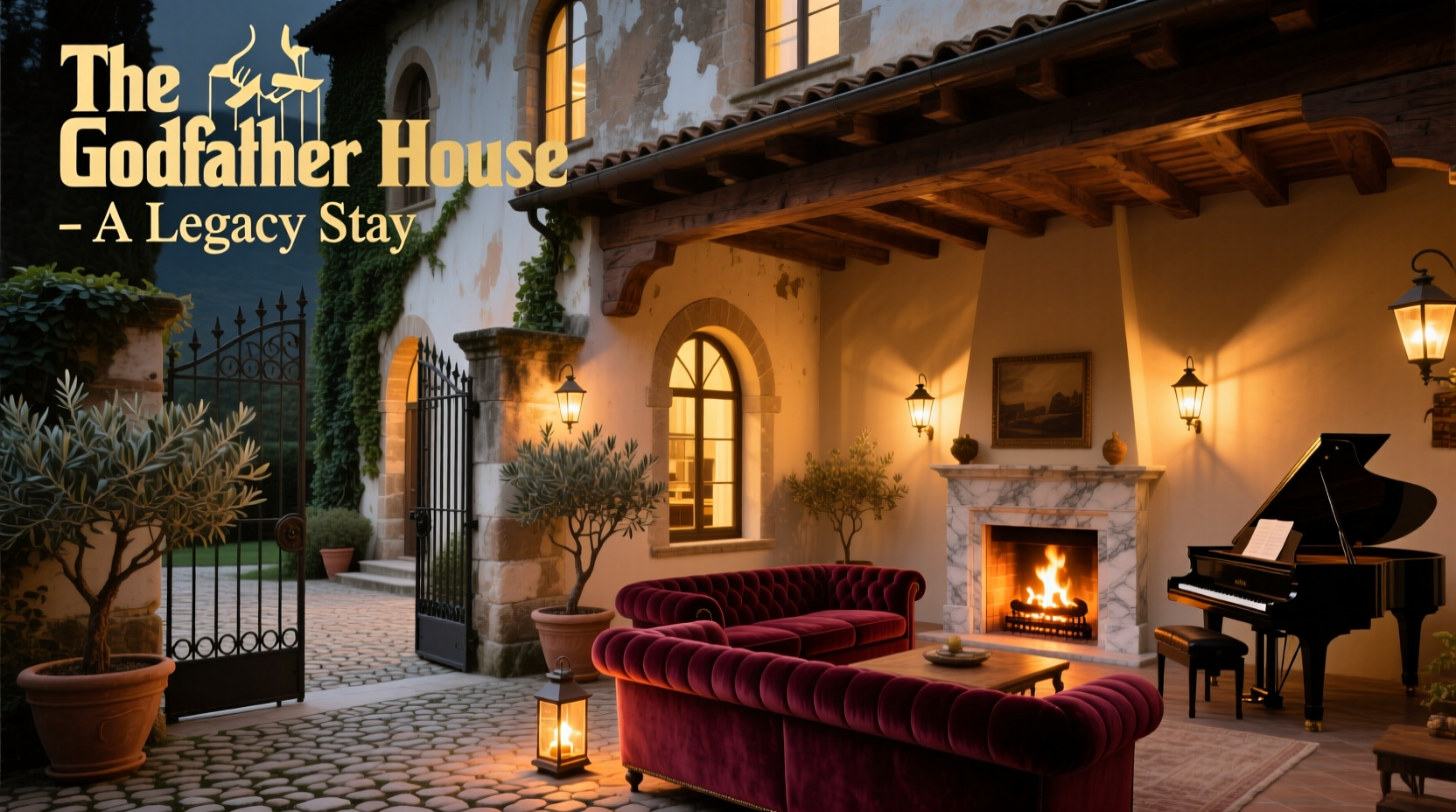 The Godfather House Airbnb Guide: What to Expect & How to Book Smartly