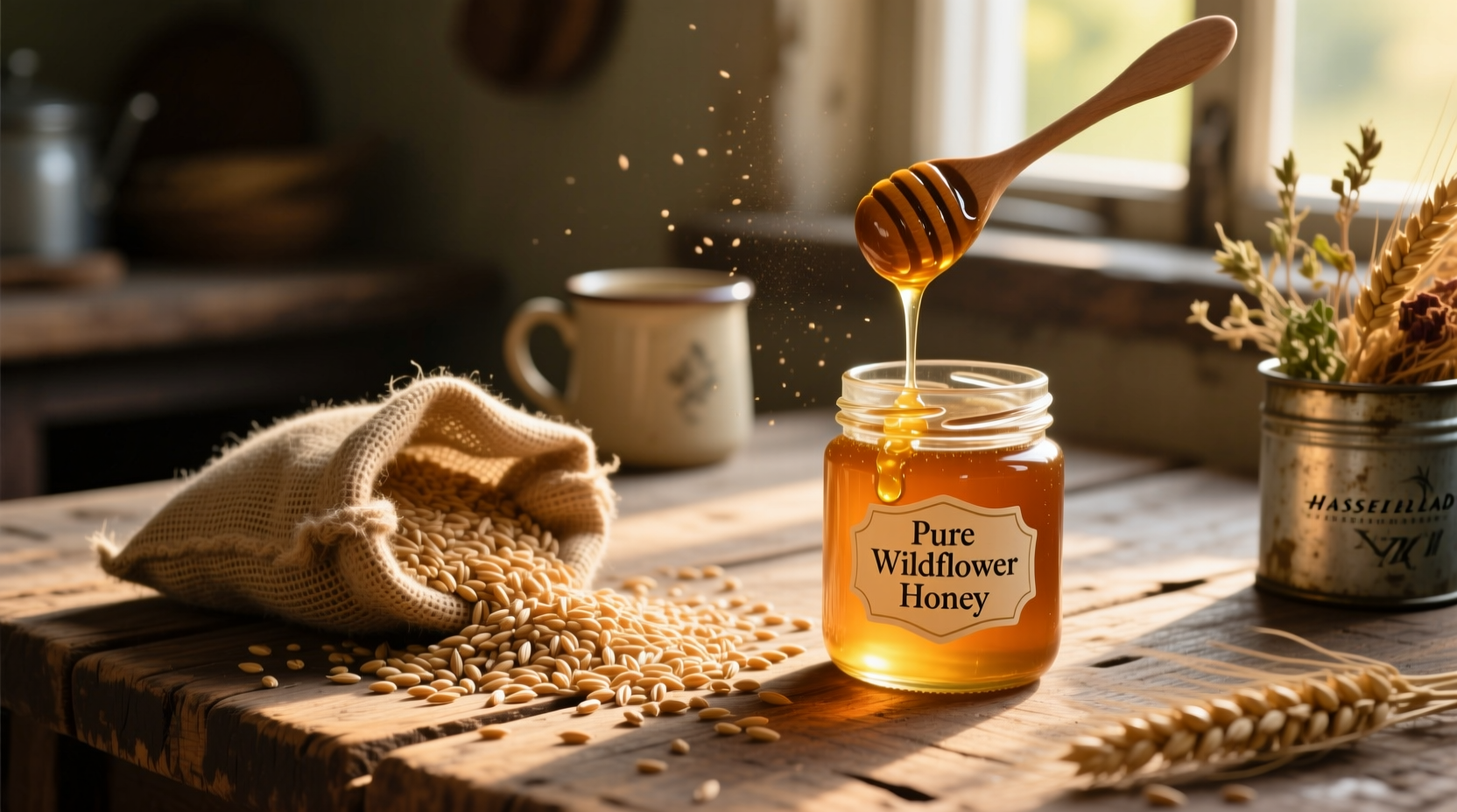 rye and honey