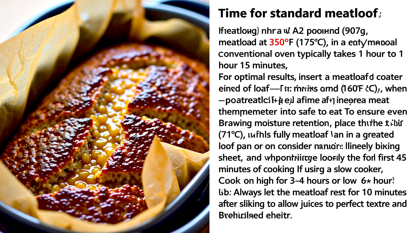 Meatloaf Cooking Time: Exact Minutes at 350°F