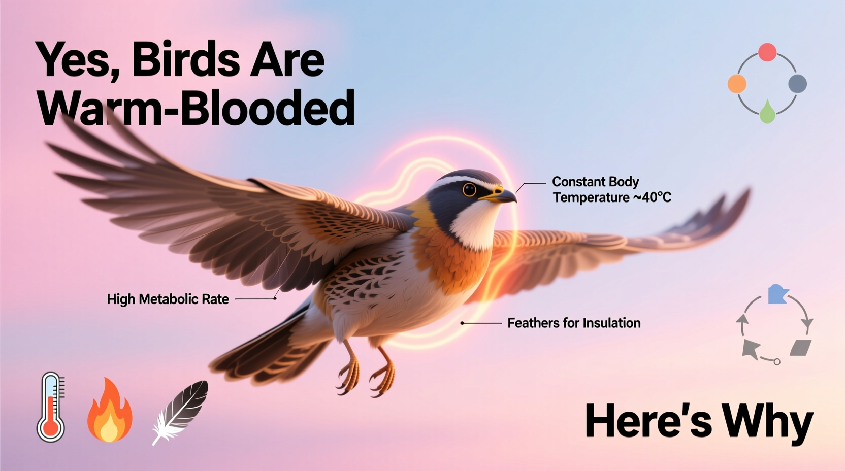 are birds warm blooded animals