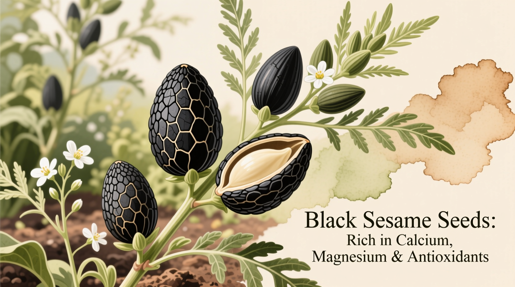 Black Sesame Seeds Benefits: Science-Backed Health Advantages