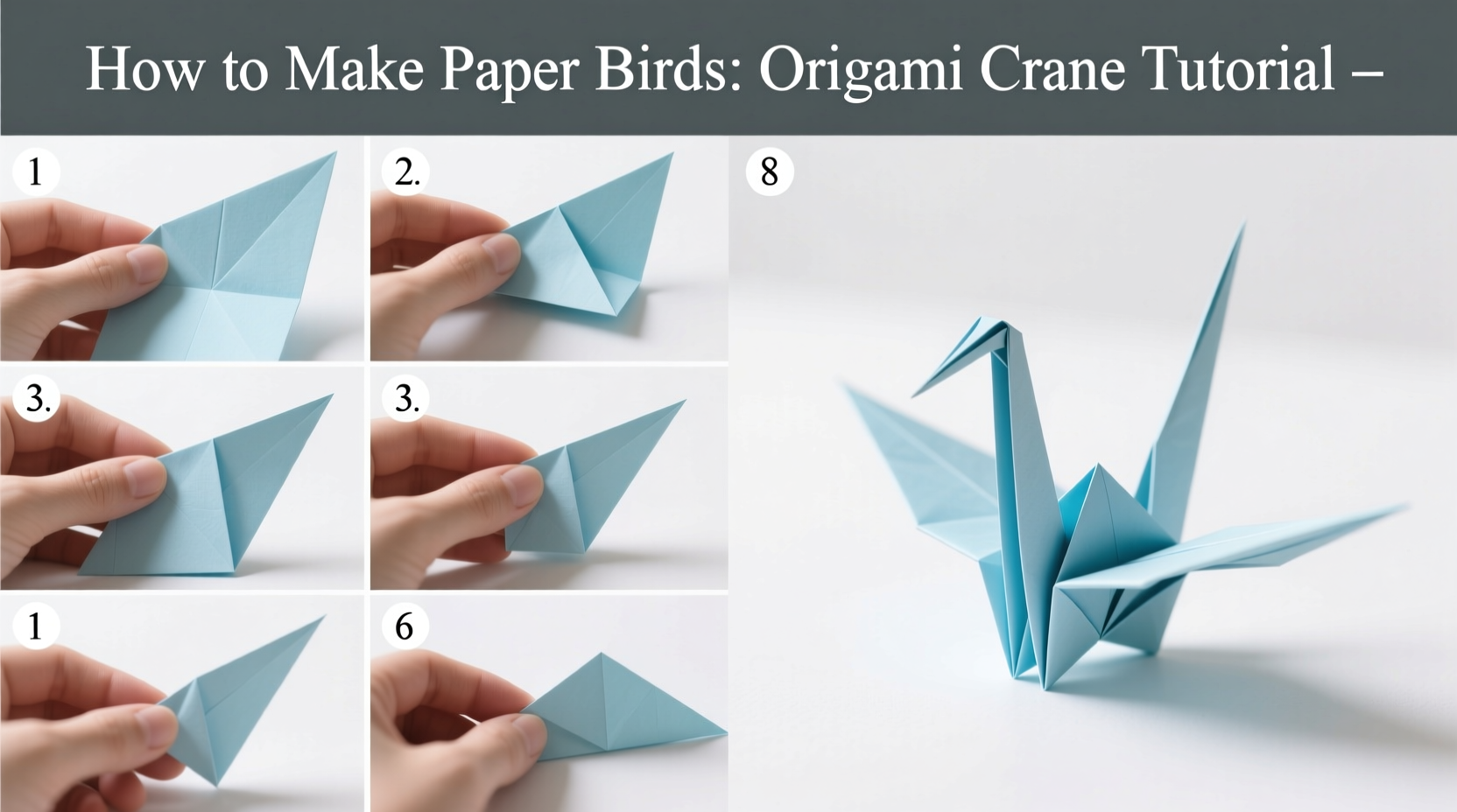 how do you make paper birds