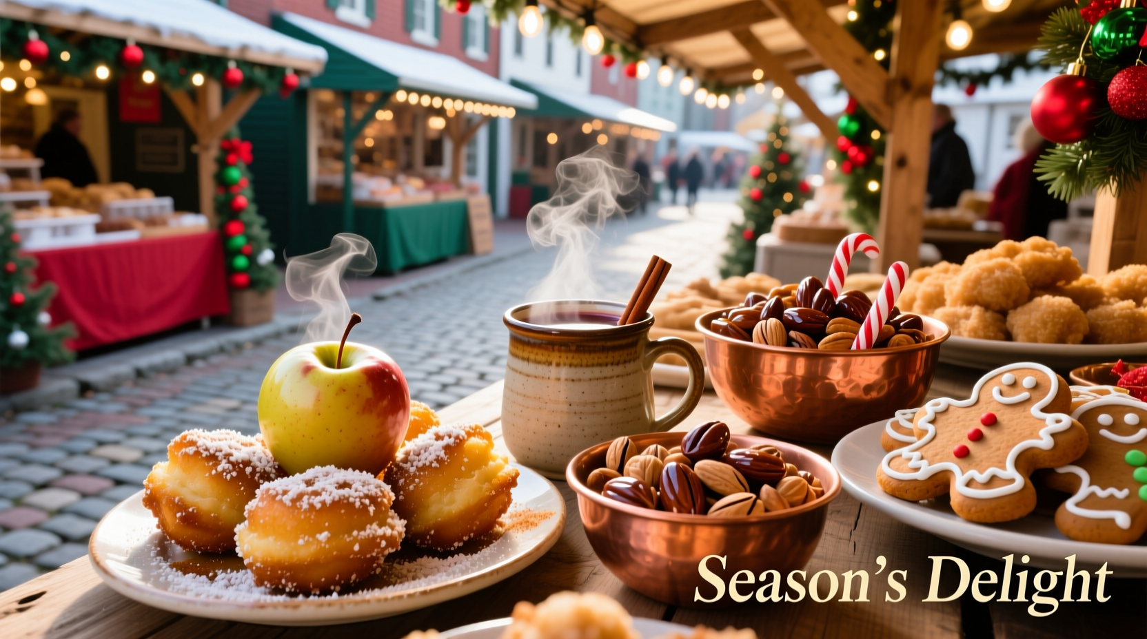 Christmas Markets in the US: Food & Drink Guide for Budget Travelers