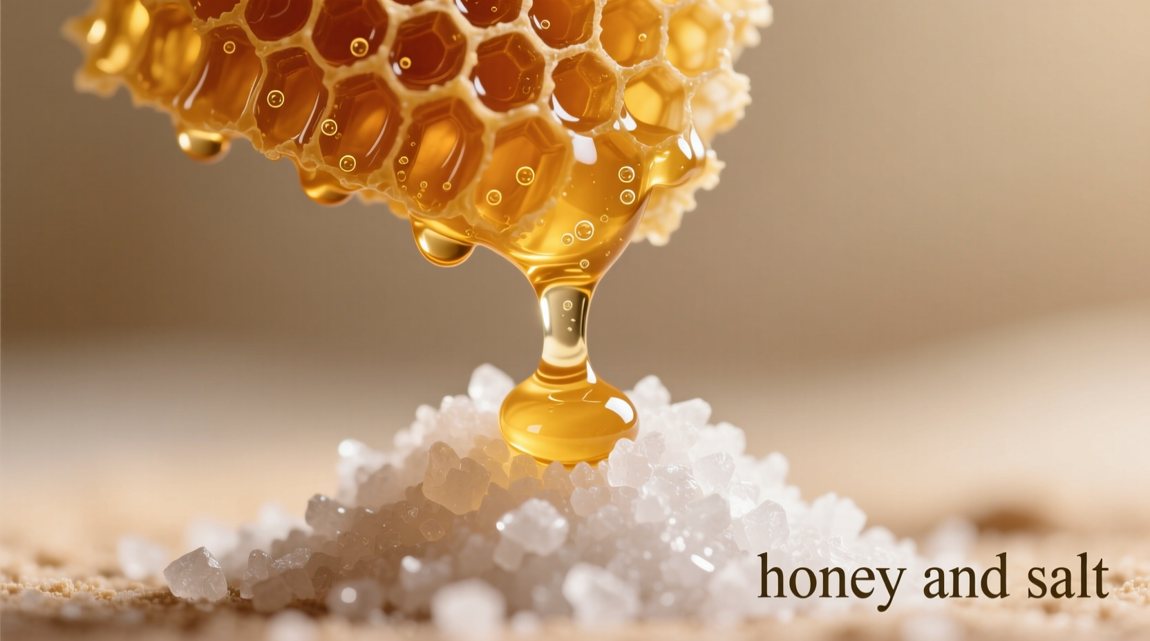 honey and salt