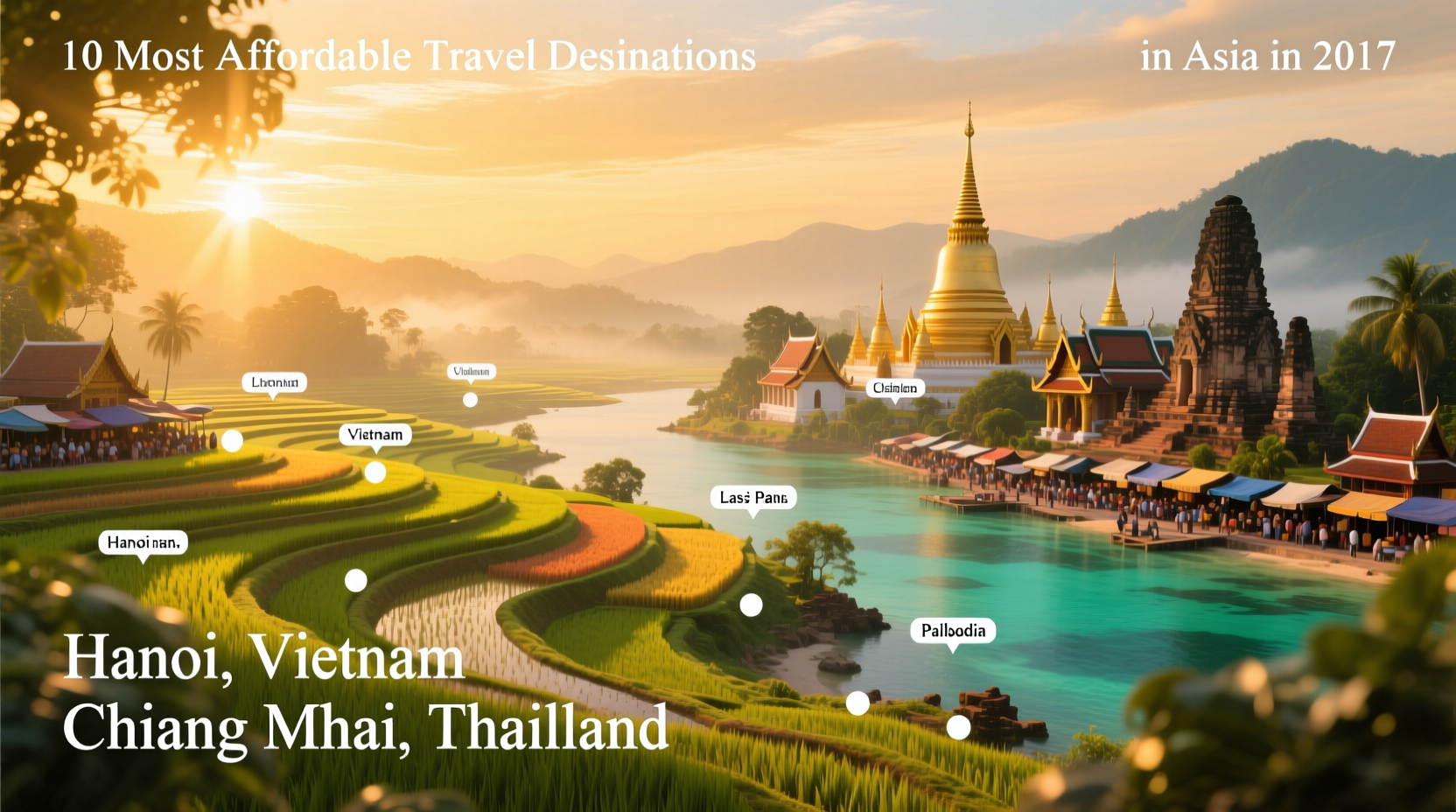 10 Cheapest Places to Travel in Asia in 2017: Budget Guide