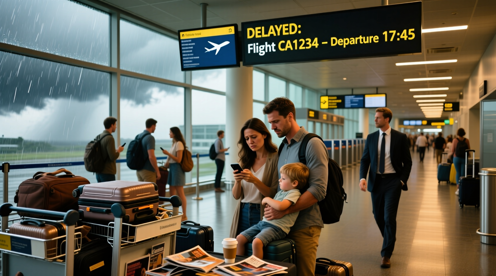 How to Handle Summer Flight Delays: Practical Transport Alternatives Guide