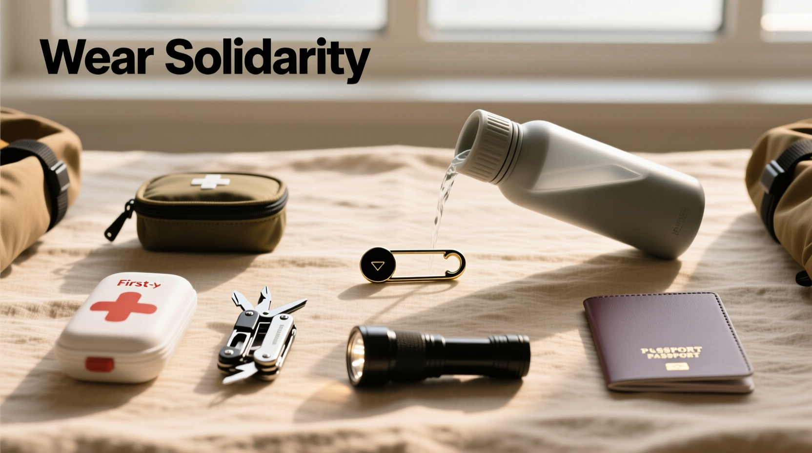 Wear Solidarity Safety Pin Here: Practical Travel Gear Guide