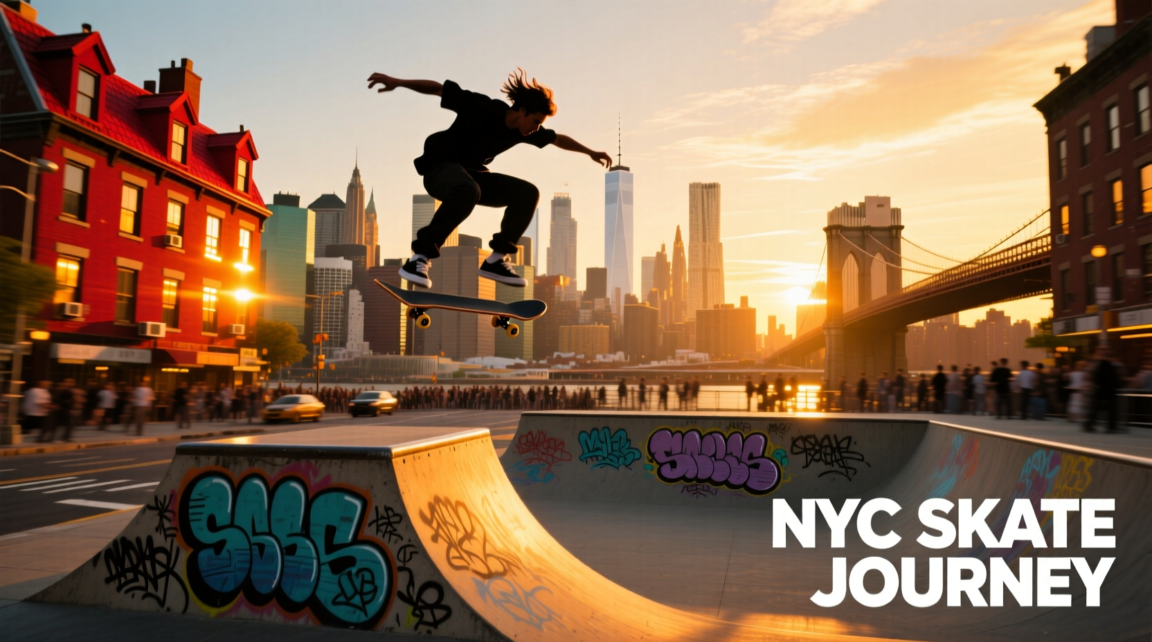 Visually Orgasmic Skate Video Set in NYC: Budget Travel Guide