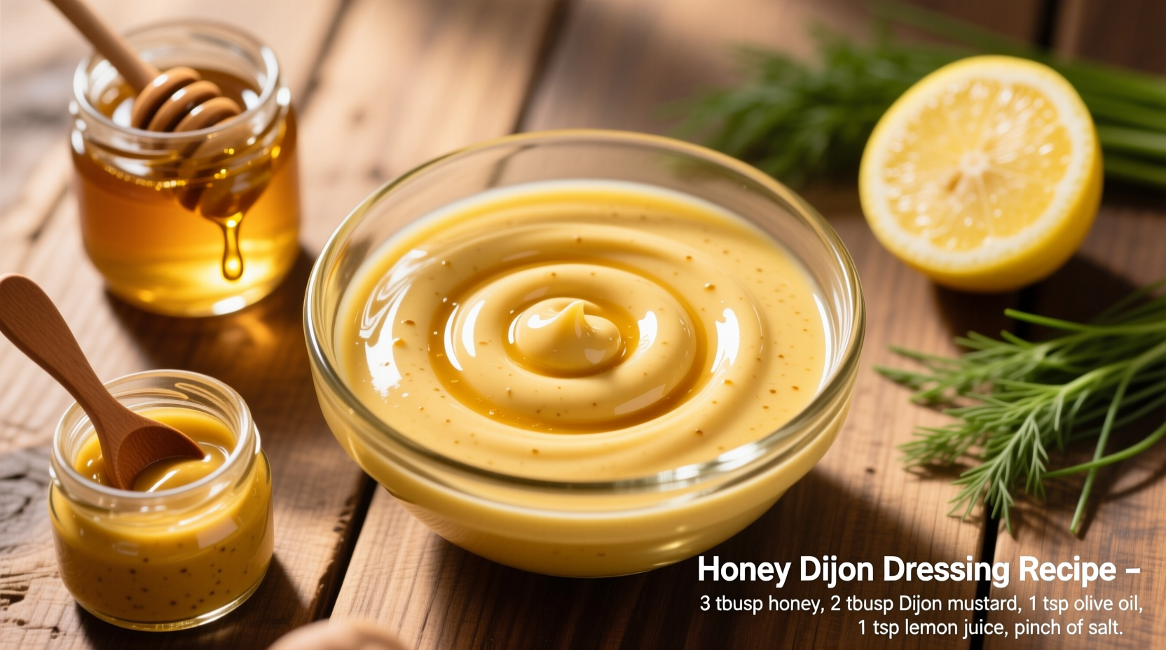 honey dijon dressing recipe