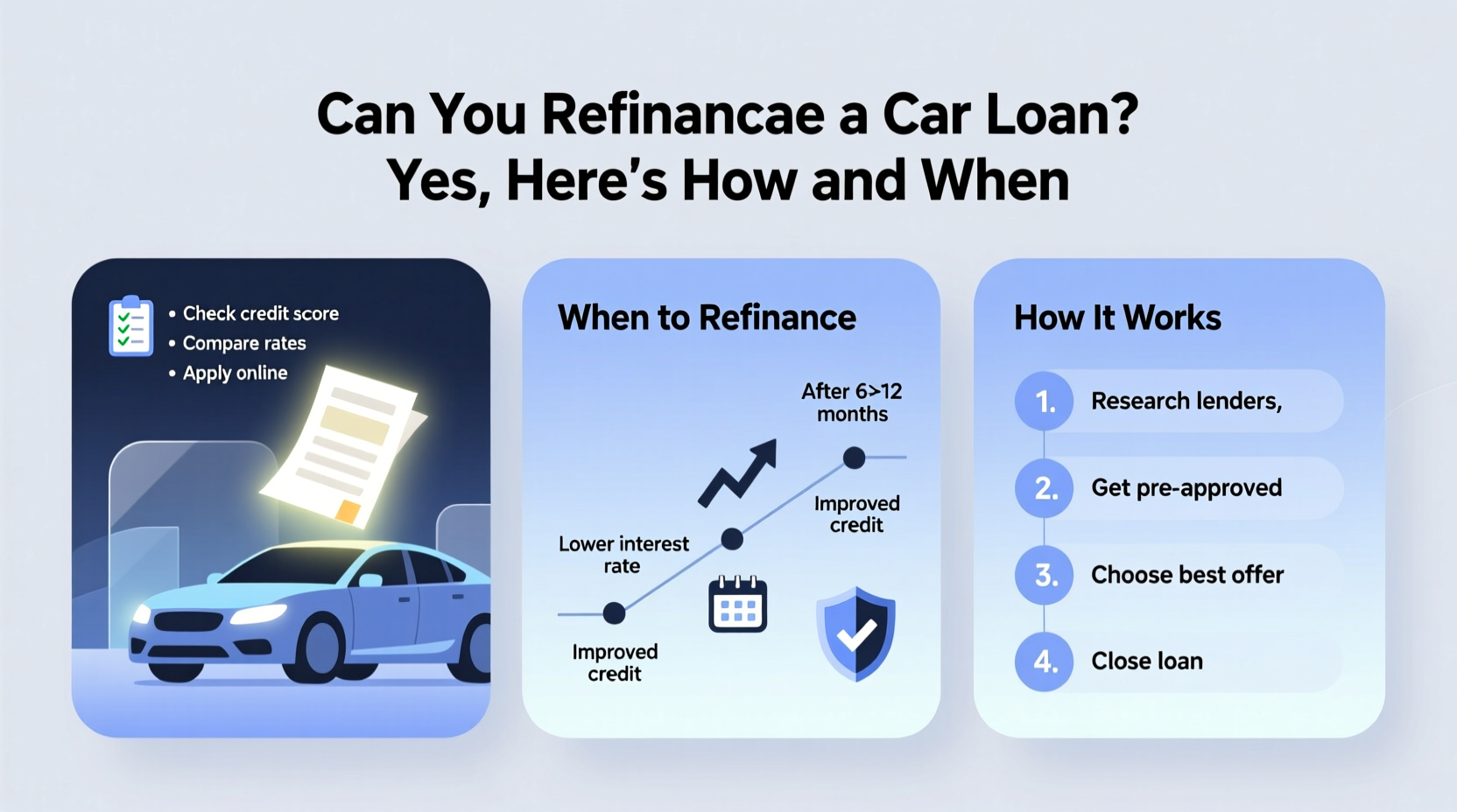 can you refinance a car loan