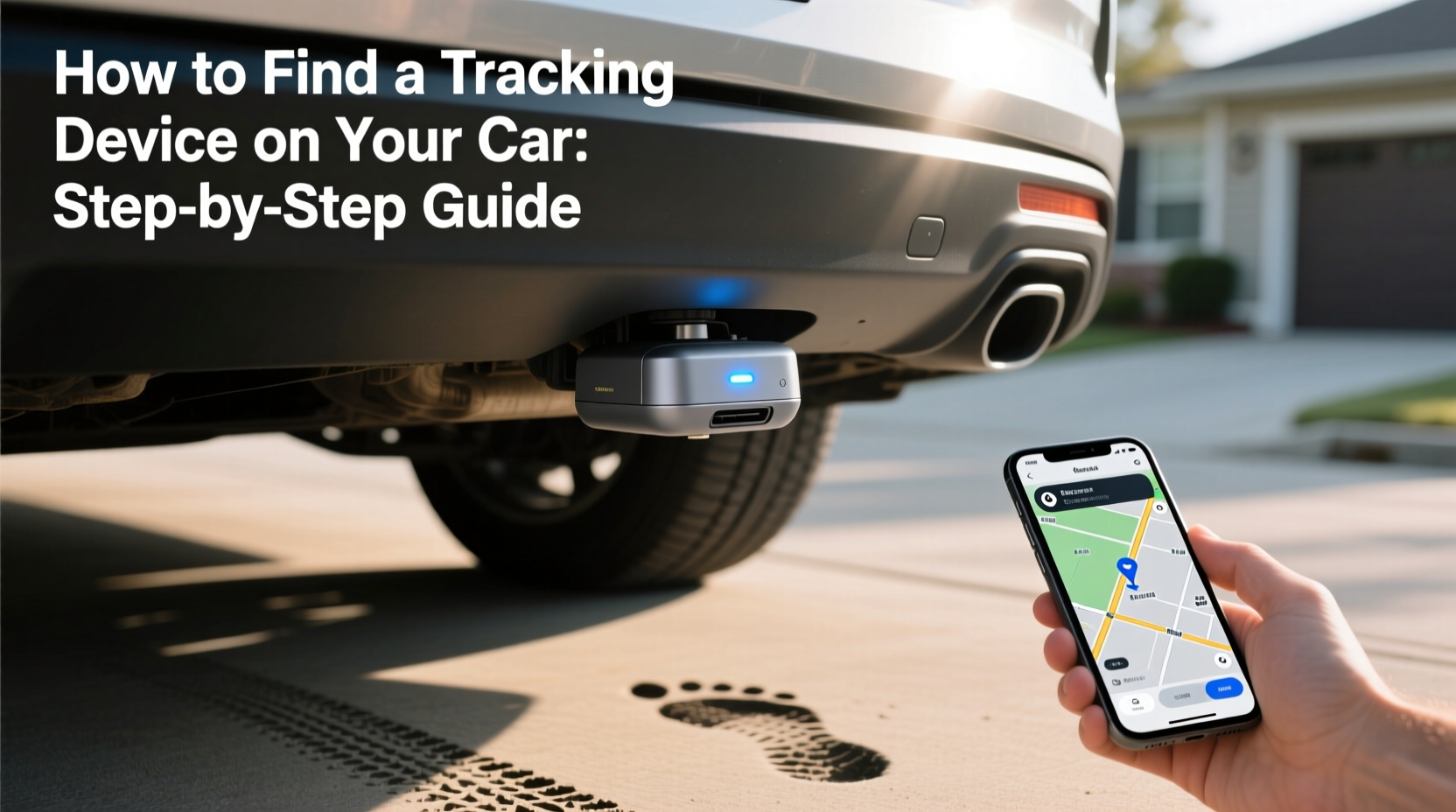 how to find a tracking device on your car