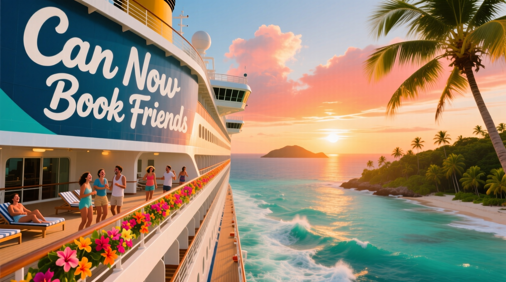 How to Book a Friends-Themed Cruise in the Caribbean on a Budget