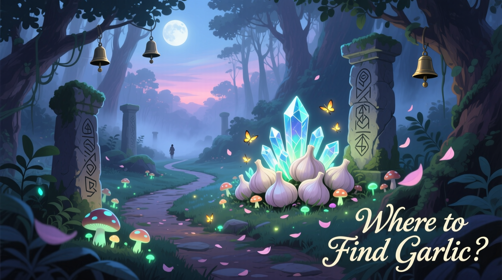 where to find garlic dreamlight valley