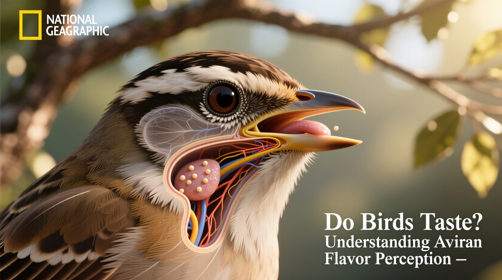 do birds taste
