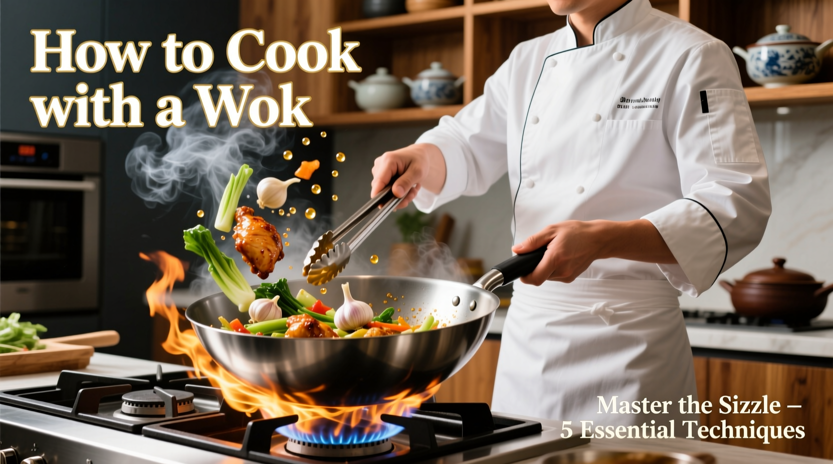 how to cook with a wok