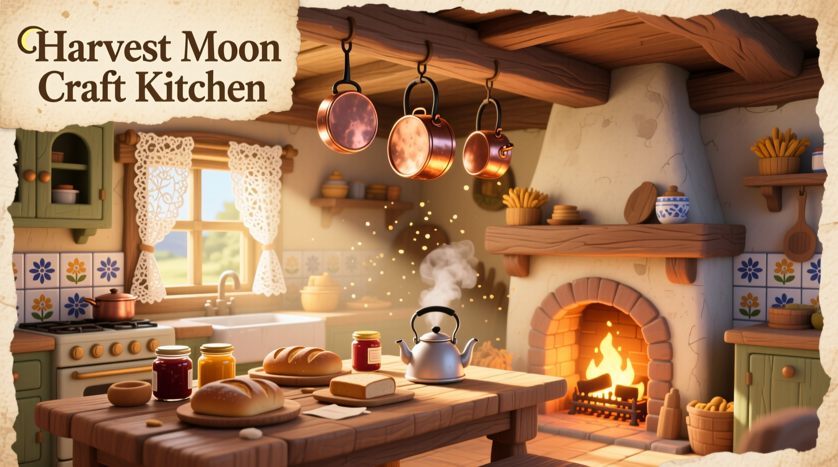 10 Harvest Moon Kitchen Crafts: Sustainable DIY Projects