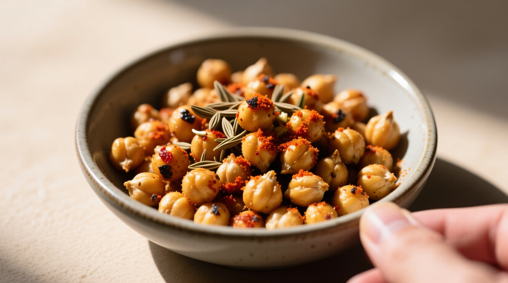 air fryer chickpeas seasoning skip oil here s what burns