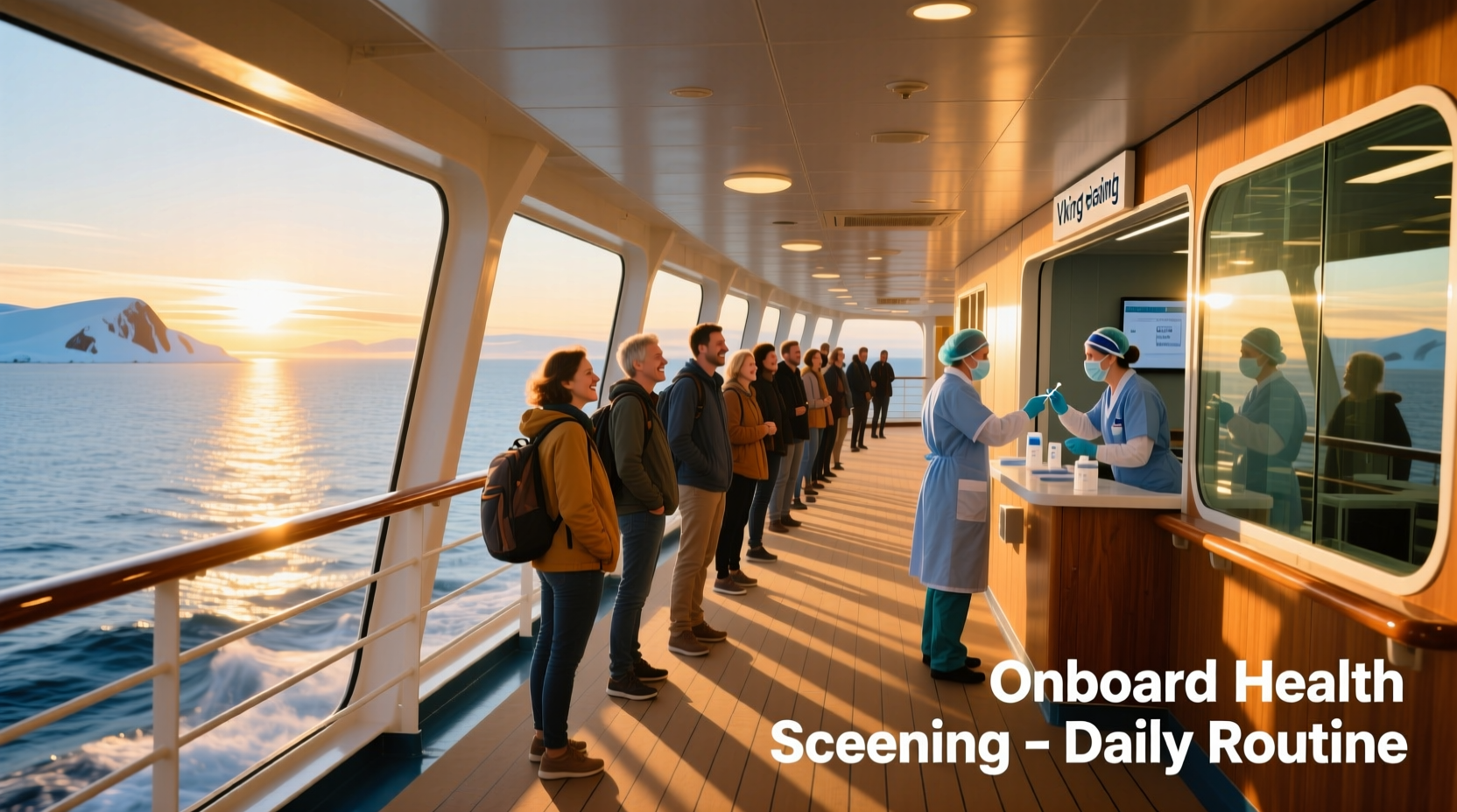 Viking Cruise Daily On-Board COVID-19 Test: Transport & Logistics Guide