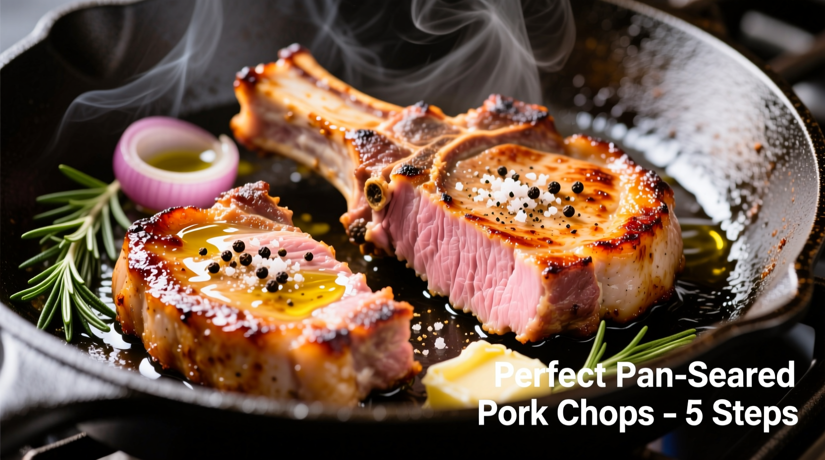 how do i cook pork chops in a skillet
