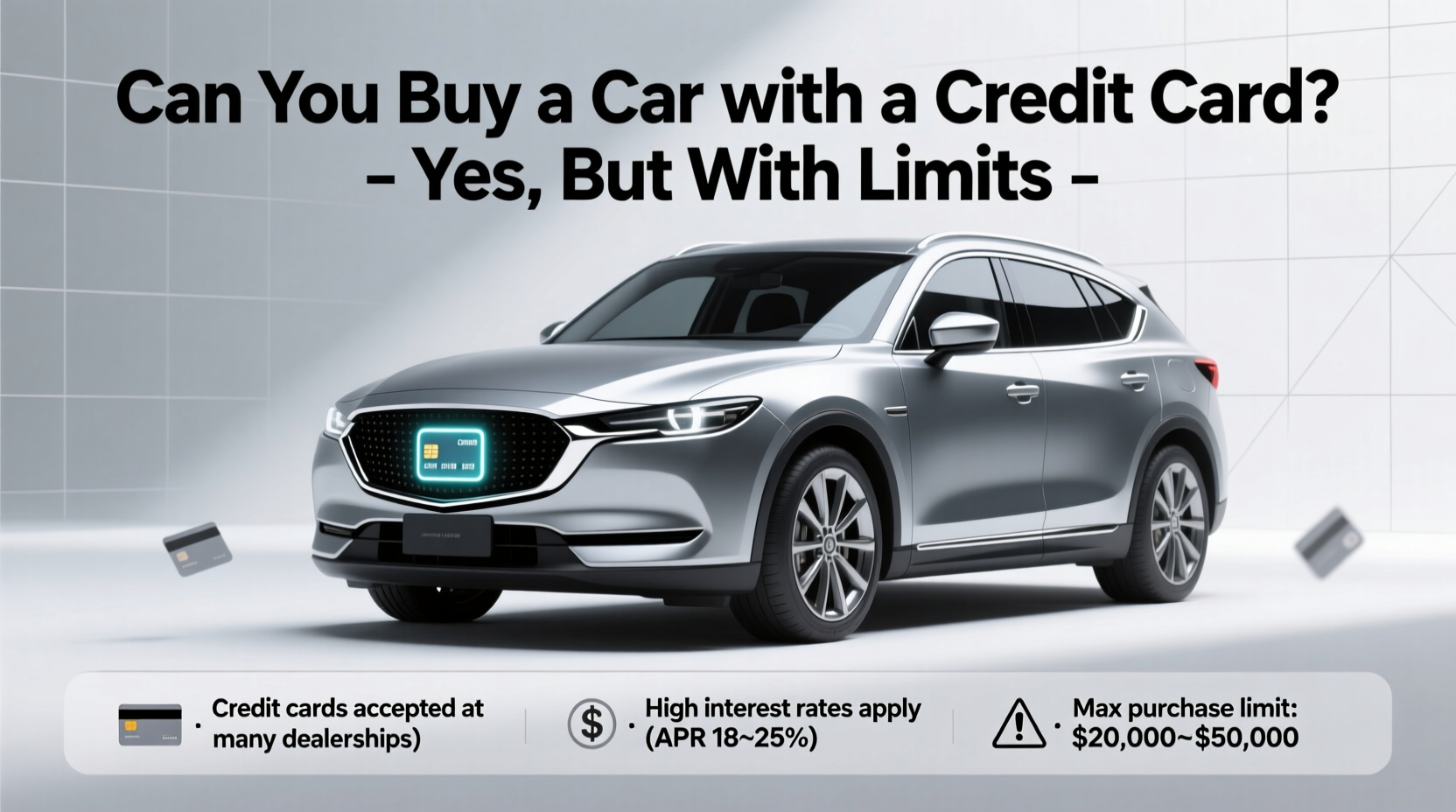 can you buy car with credit card