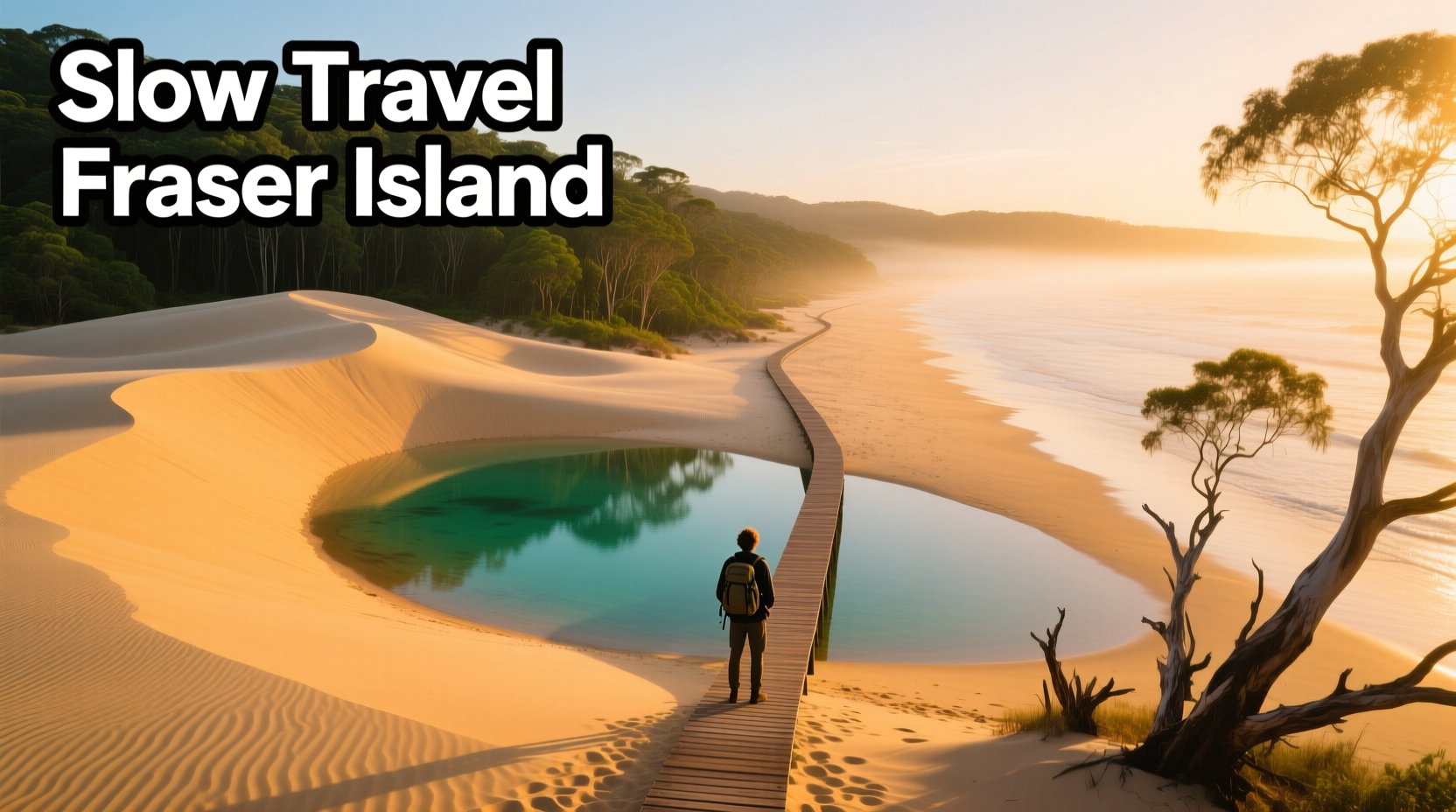 The Art of Slow Travel Fraser Island Australia: A Budget Guide