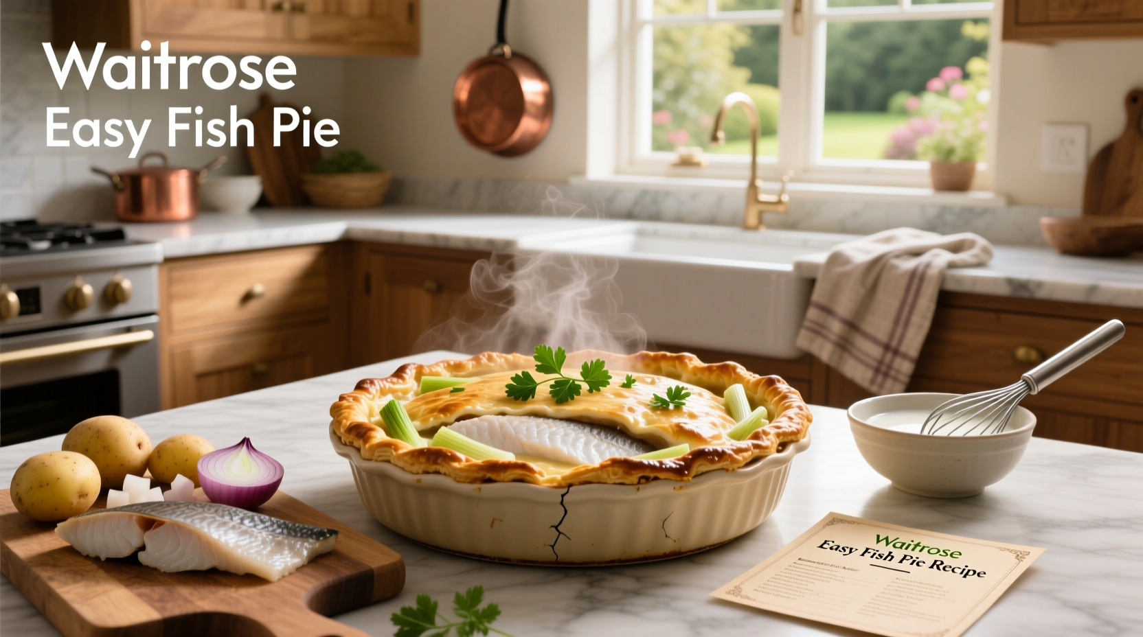 How to Make an Easy Fish Pie with Waitrose Recipe Guide