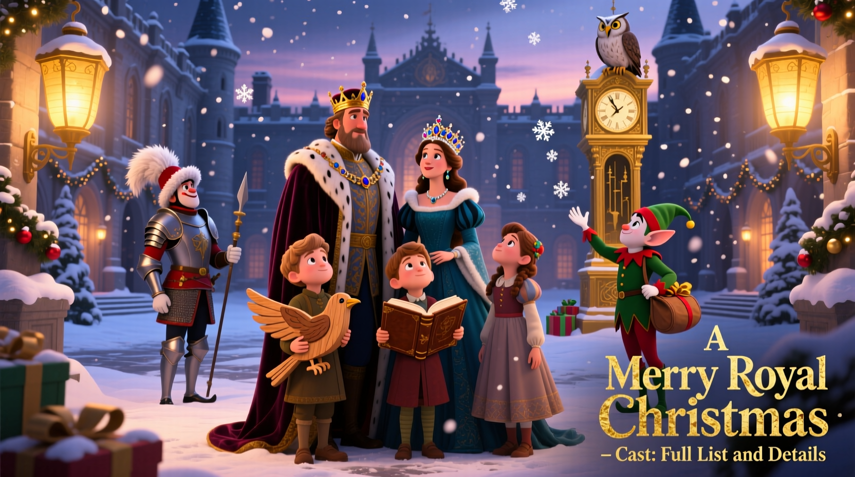 a merry royal christmas cast