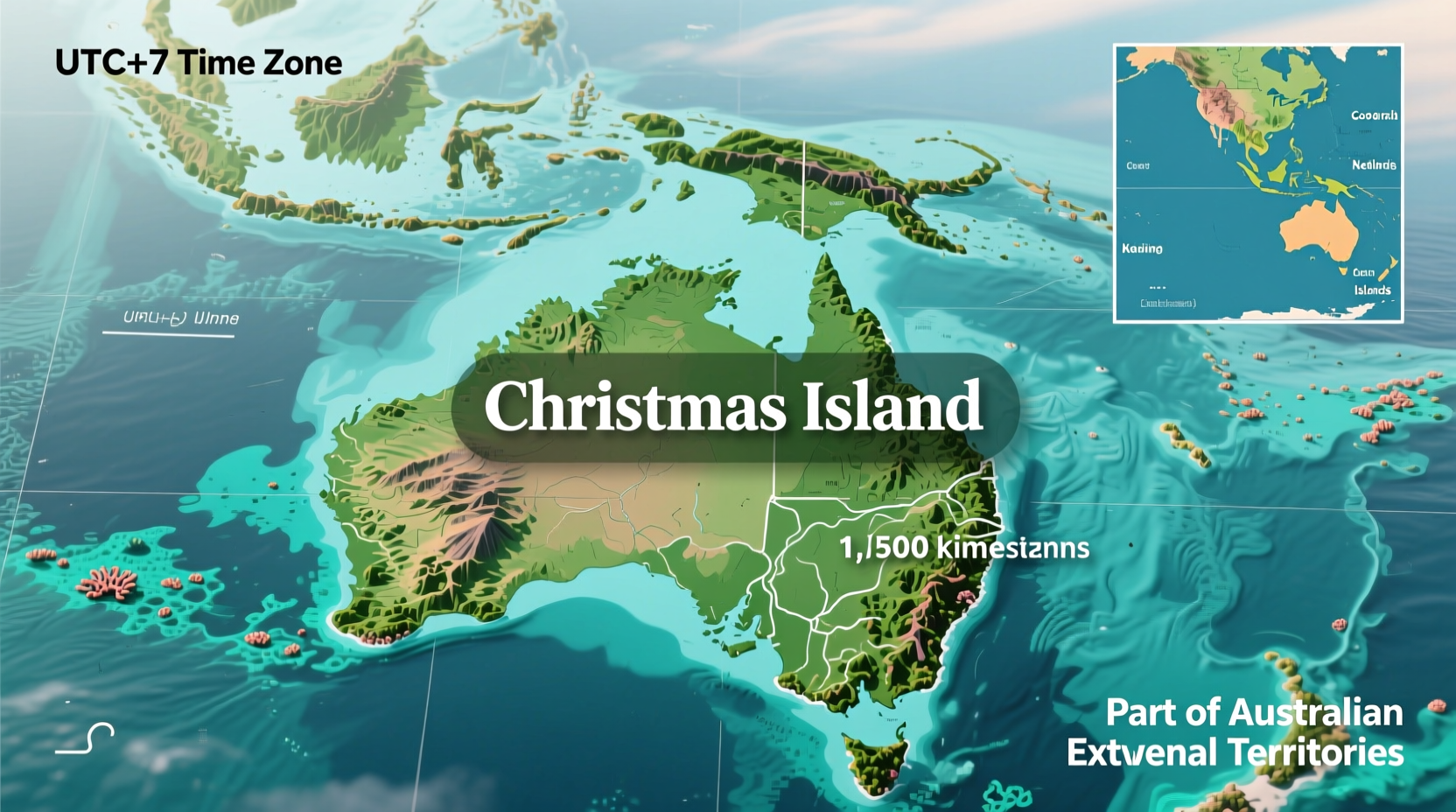 where is christmas island located