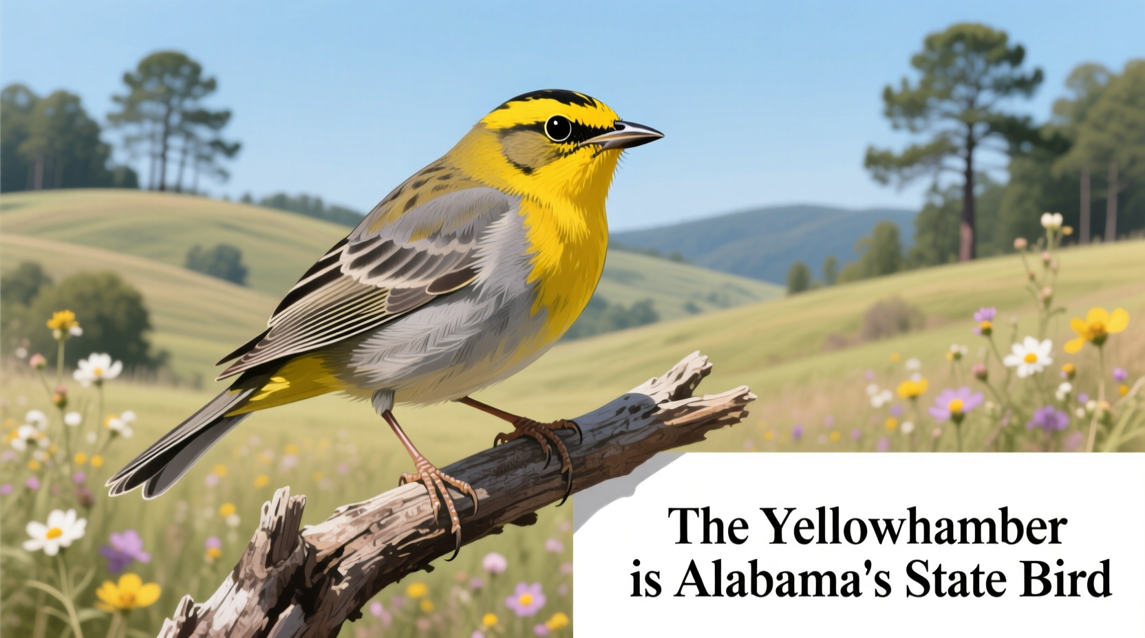 what is the state bird for alabama