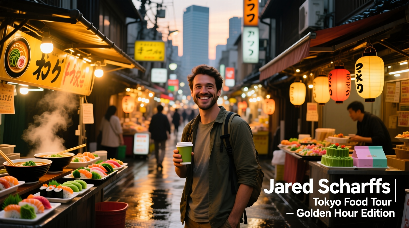 Jared Scharff's Tokyo Food Tour Guide for Budget Travelers