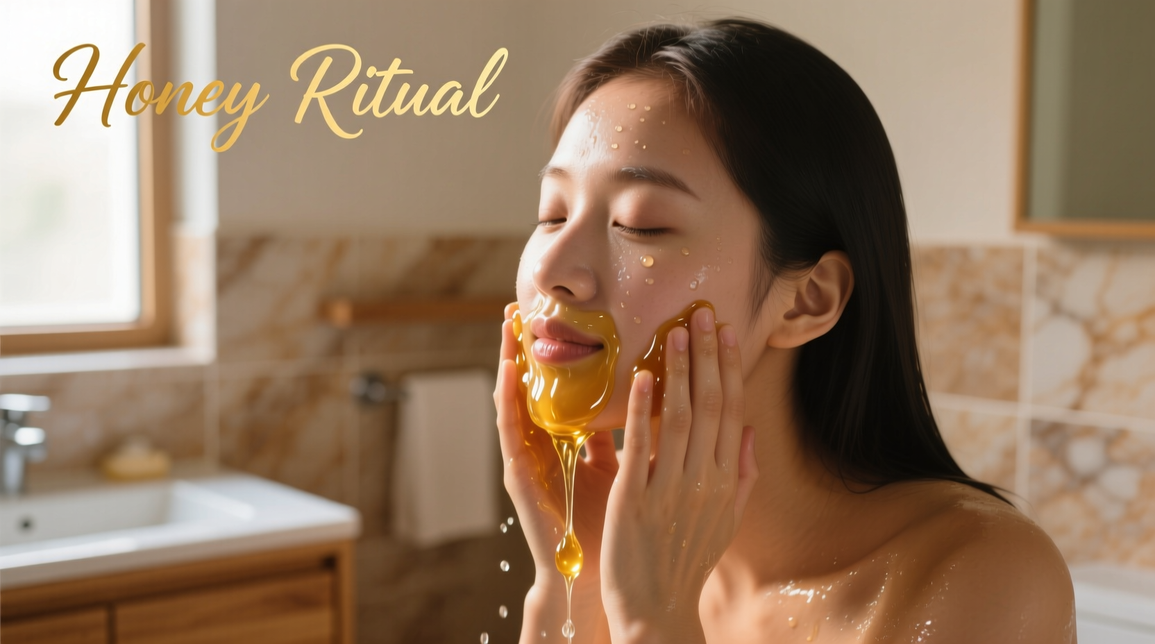 Washing Your Face With Honey