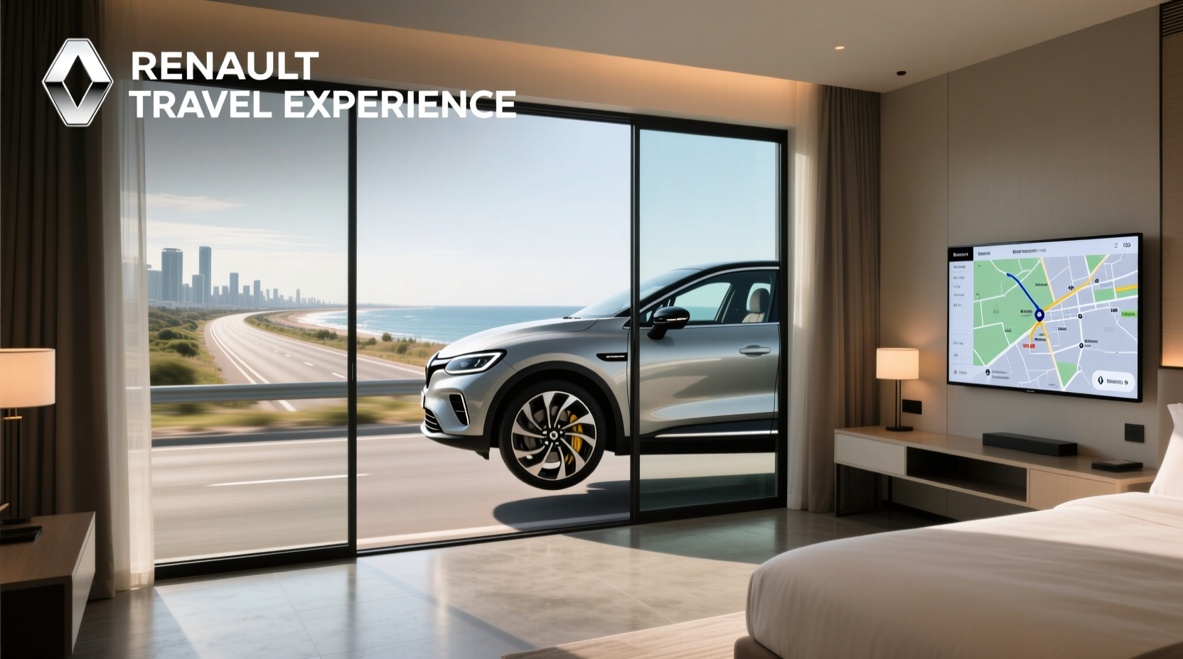 Renault Car Modern Hotel Room Wheels: Transport & Logistics Guide