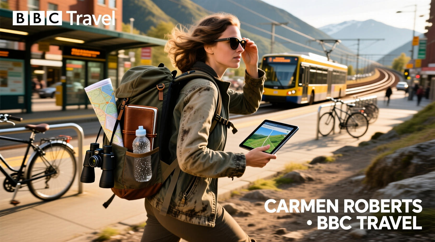 What’s in Your Backpack? Carmen Roberts BBC Travel Reporter Transport Guide