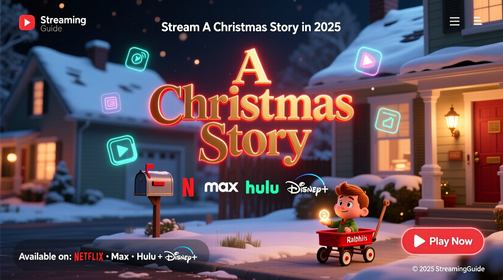 where to stream a christmas story