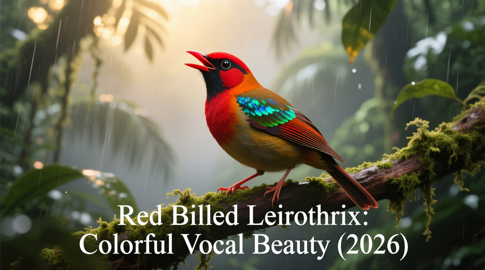 Red Billed Leiothrix: Colorful Vocal Beauty (2026)