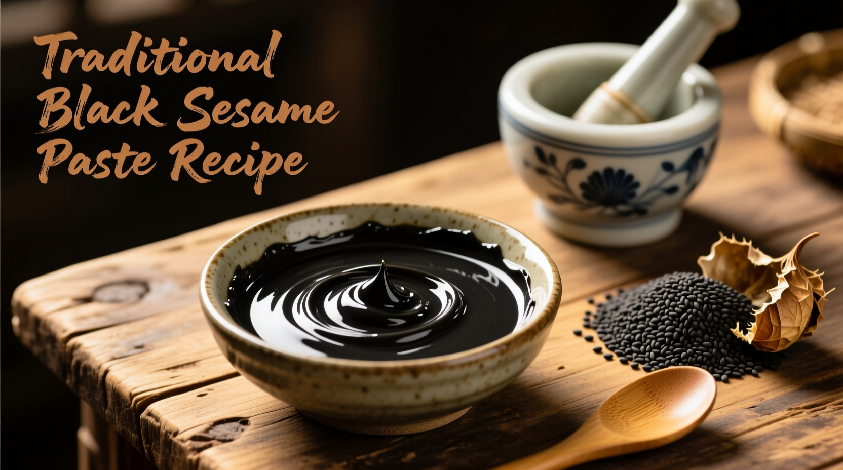 black sesame paste recipe