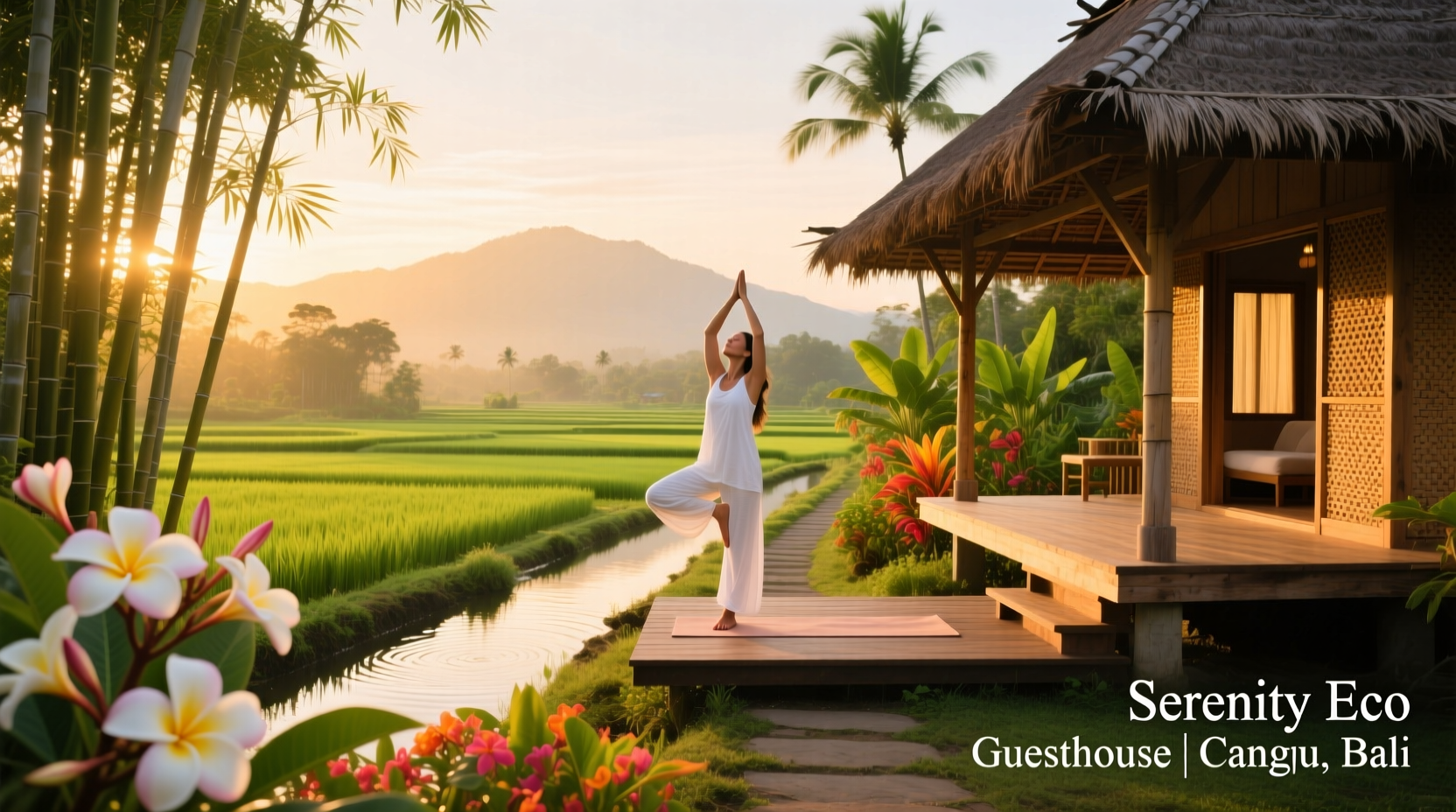 Yoga in Canggu Bali with Serenity Eco Guesthouse Review