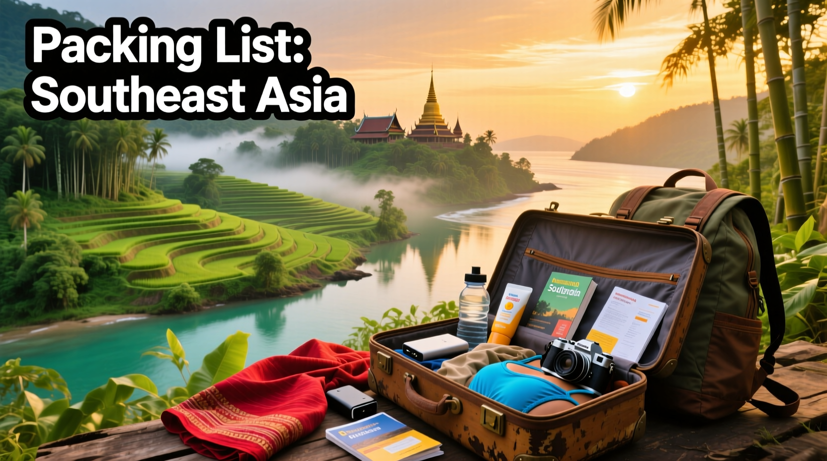 Everything You Need to Pack to Travel Southeast Asia: Budget Guide