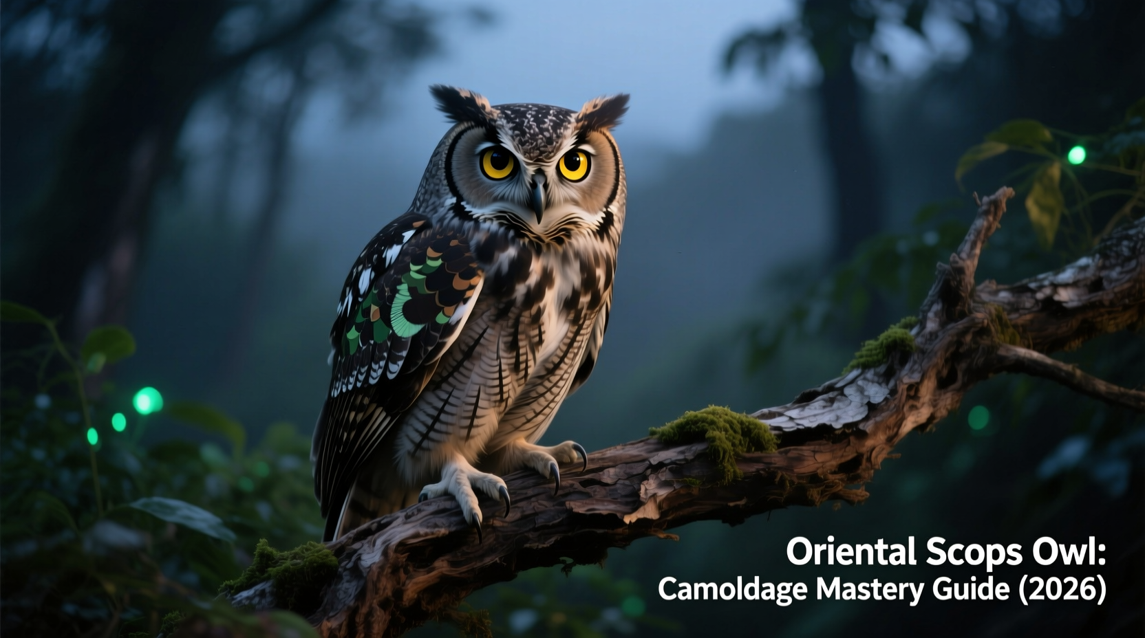 Oriental Scops Owl: Camouflage Mastery Guide (2026)