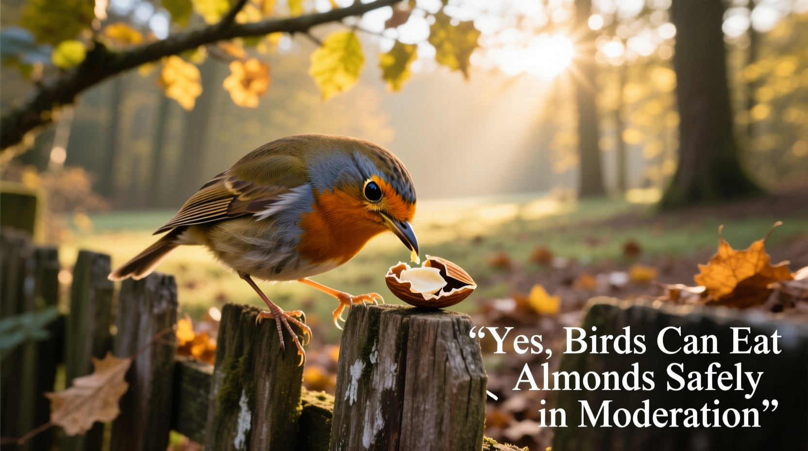 do birds eat almonds