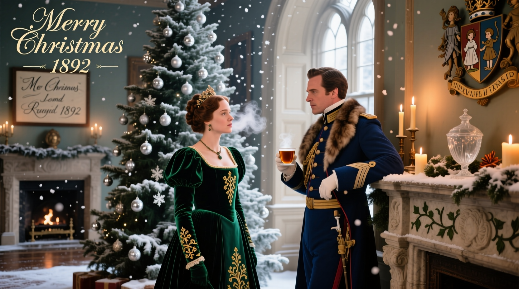 a royal christmas crush