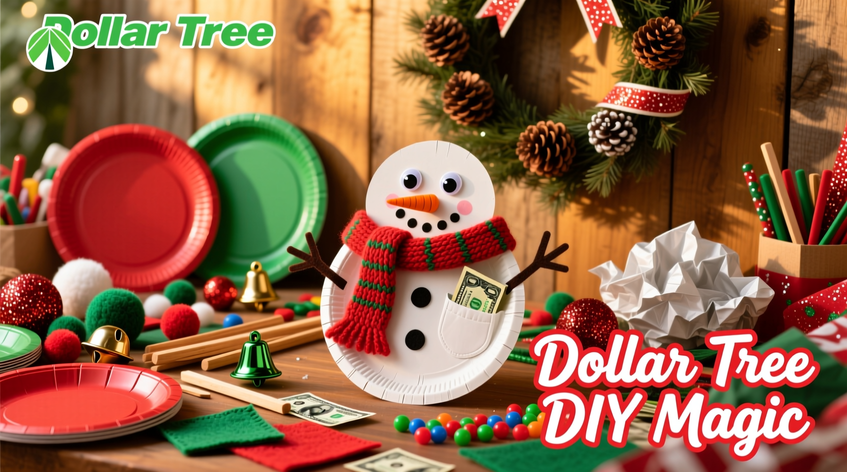 dollar tree christmas crafts