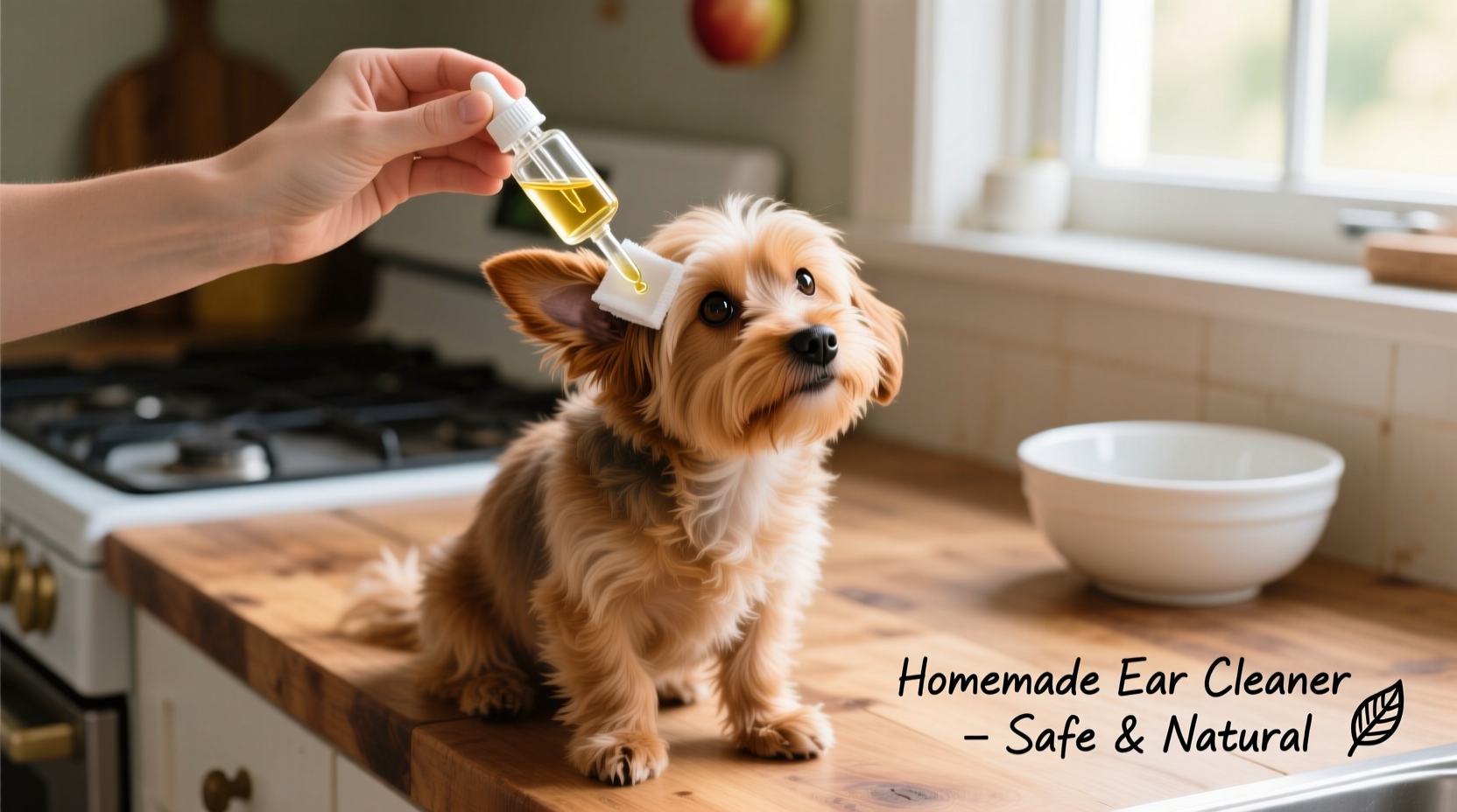 dog homemade ear cleaner