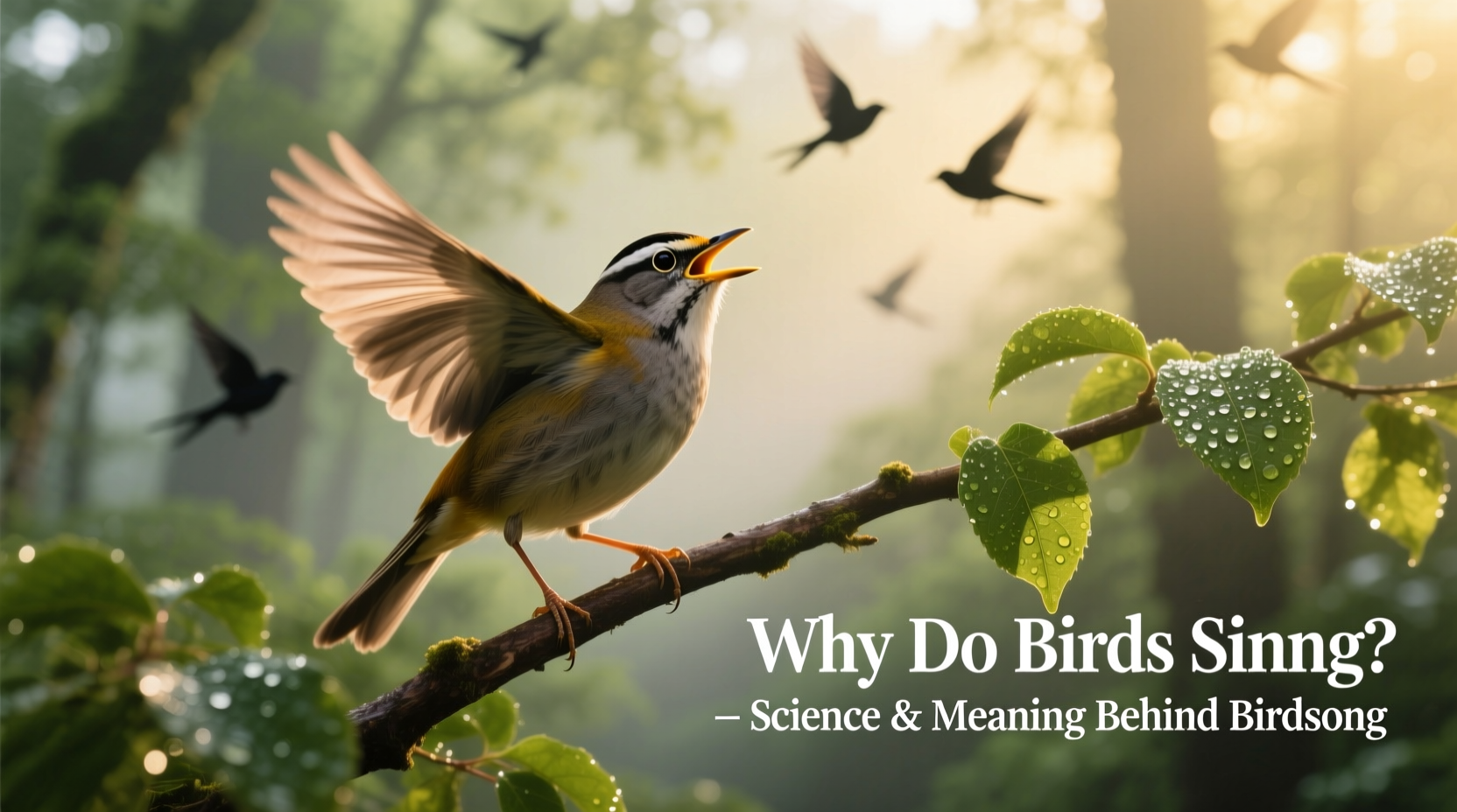 why do birds sing
