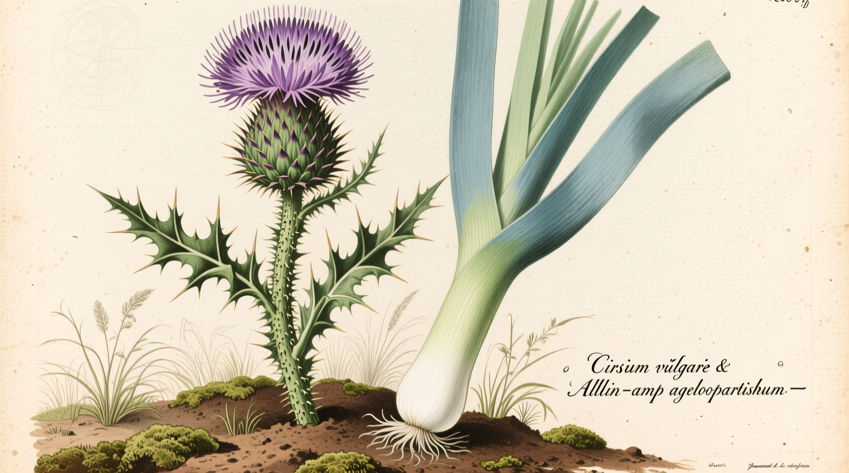 Thistle & Leek: Culinary History, Uses, and Recipes
