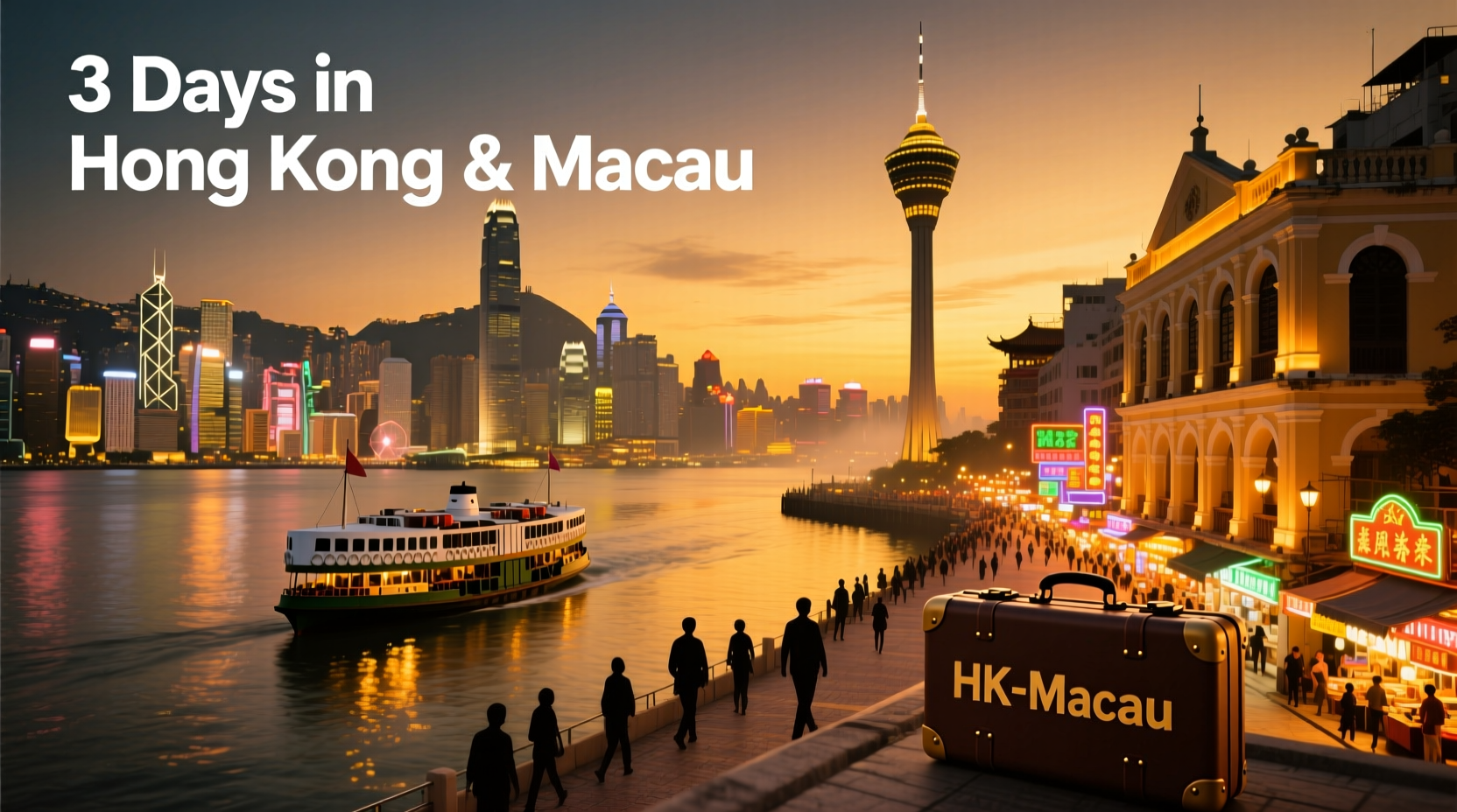 Hong Kong Itinerary 3 Days in Hong Kong Macau: Budget Guide